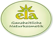 Logo "ela - Ganzheitliche Naturkosmetik"